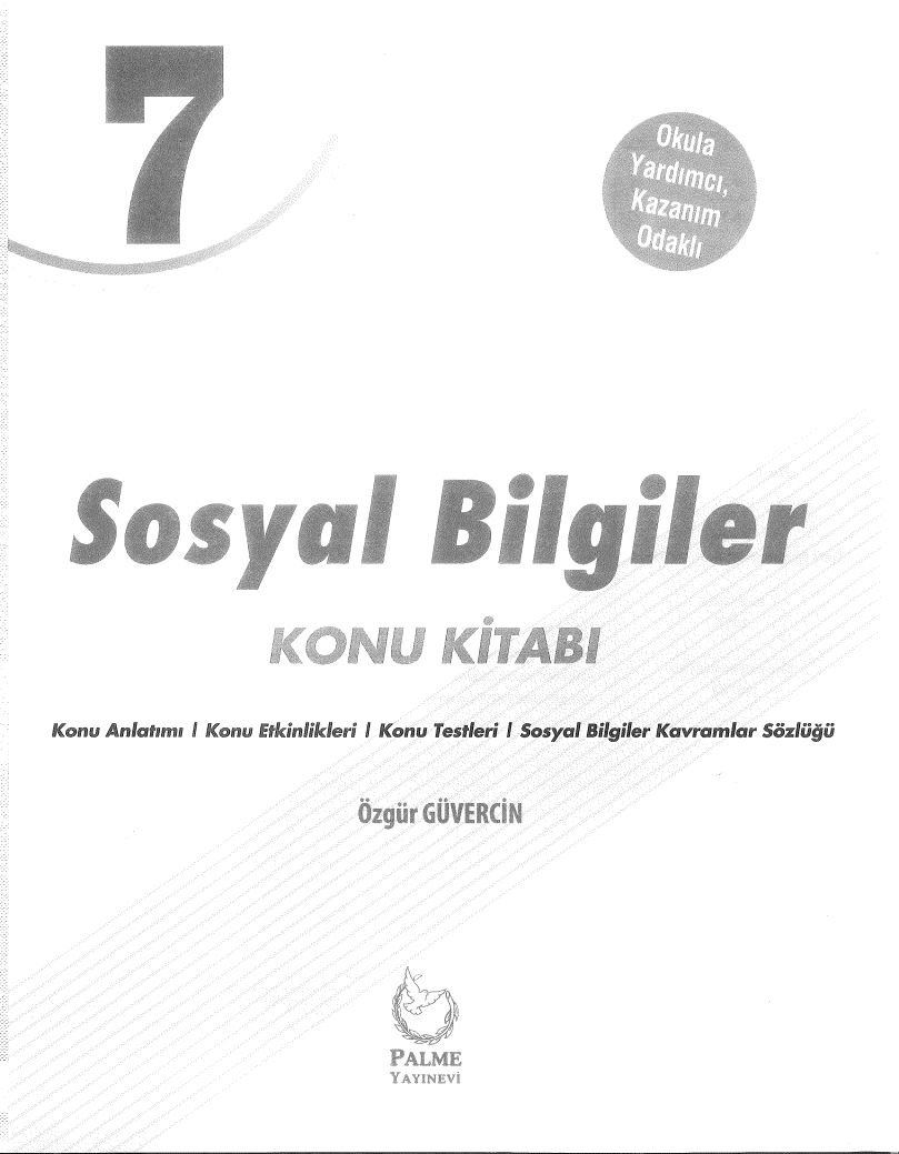 SOSYAL BİLGİLER KONU KİTABI
