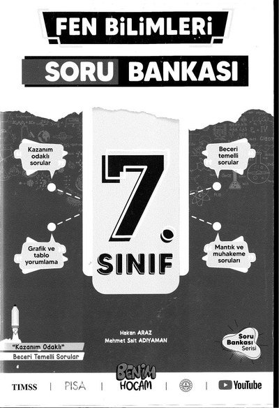 FEN BİLİMLERİ SORU BANKASI Fotokopi.SHOP - Öğrencilerin Marketi!