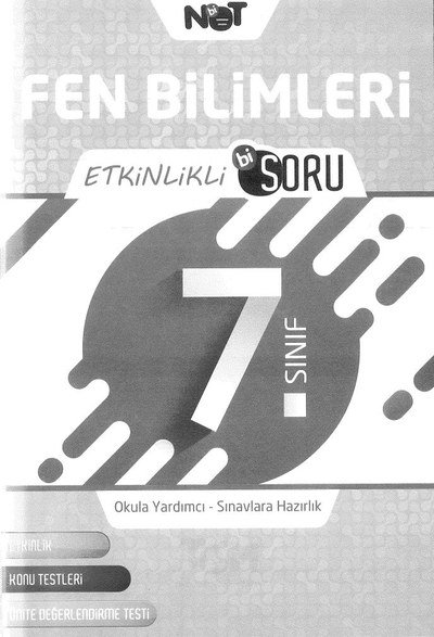FEN BİLİMLERİ ETKİNLİKLİ Bİ SORU Fotokopi.SHOP - Öğrencilerin Marketi!