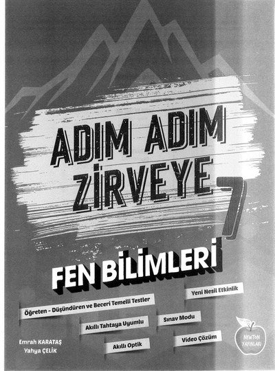 ADIM ADIM ZİRVEYE FEN BİLİMLERİ Fotokopi.SHOP - Öğrencilerin Marketi!