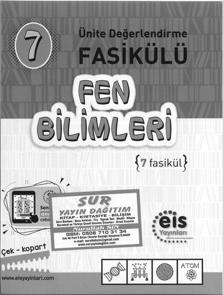 FEN BİLİMLERİ 7 FASİKÜL