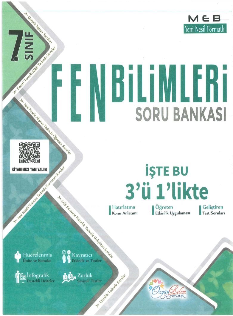 FEN BİLİMLERİ İŞTE BU 3'Ü 1'LİKTE