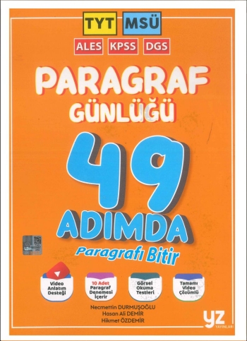 PARAGRAF GÜNLÜĞÜ 49 ADIMDA PARAGRAFI BİTİR