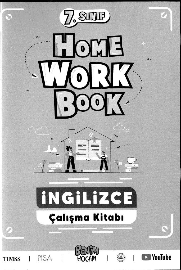 HOME WORK BOOK İNGİLİZCE ÇALIŞMA KİTABI