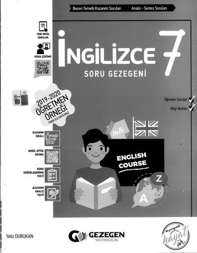 İNGİLİZCE SORU GEZEGENİ Fotokopi.SHOP - Öğrencilerin Marketi!