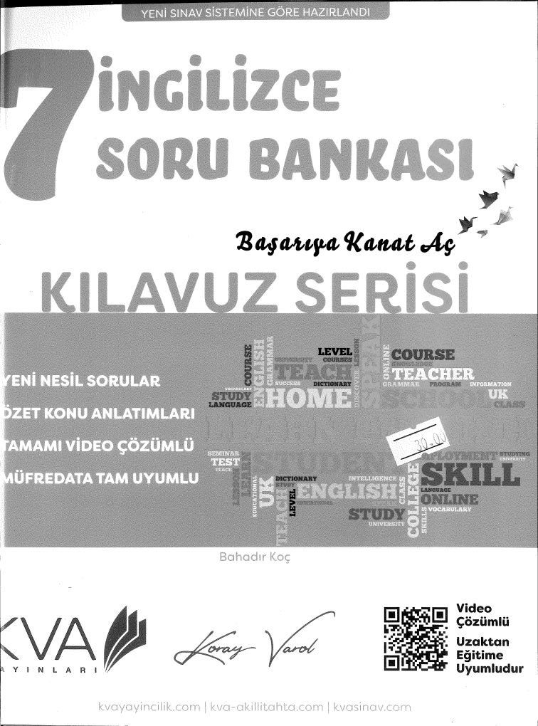 İNGİLİZCE SORU BANKASI KILAVUZ SERİSİ
