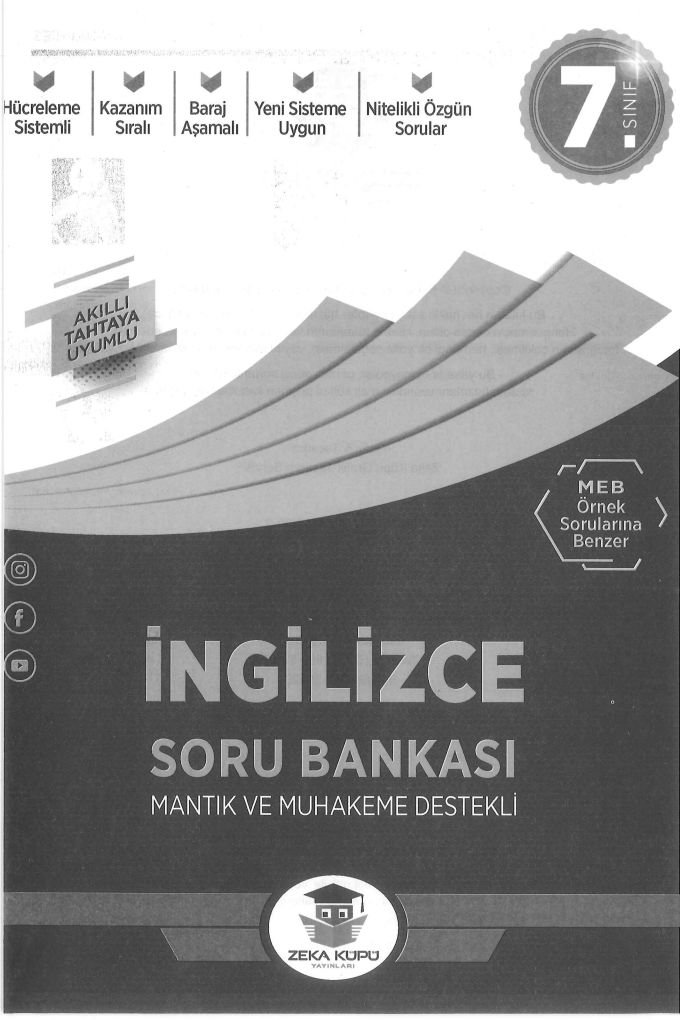 İNGİLİZCE SORU BANKASI MANTIK VE MUHAKEME DESTEKLİ
