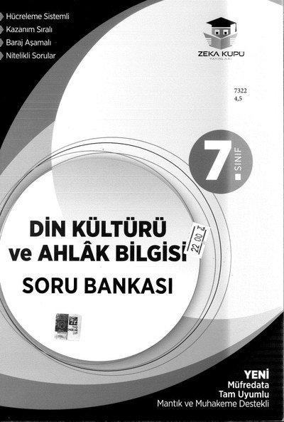 DİN KÜLTÜRÜ VE AHLAK BİLGİSİ SORU BANKASI Fotokopi.SHOP - Öğrencilerin Marketi!