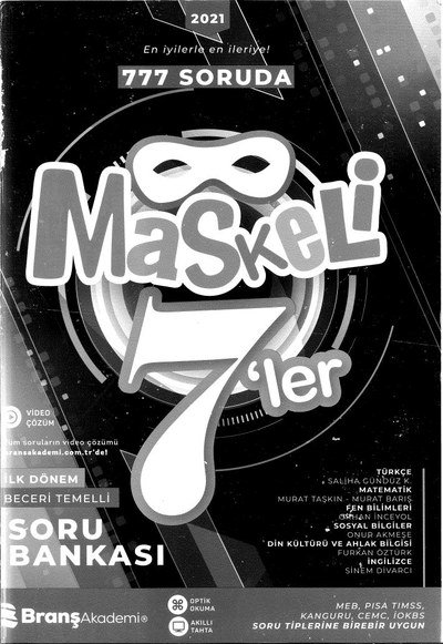 777 SORUDA MASKELİ 7'LER