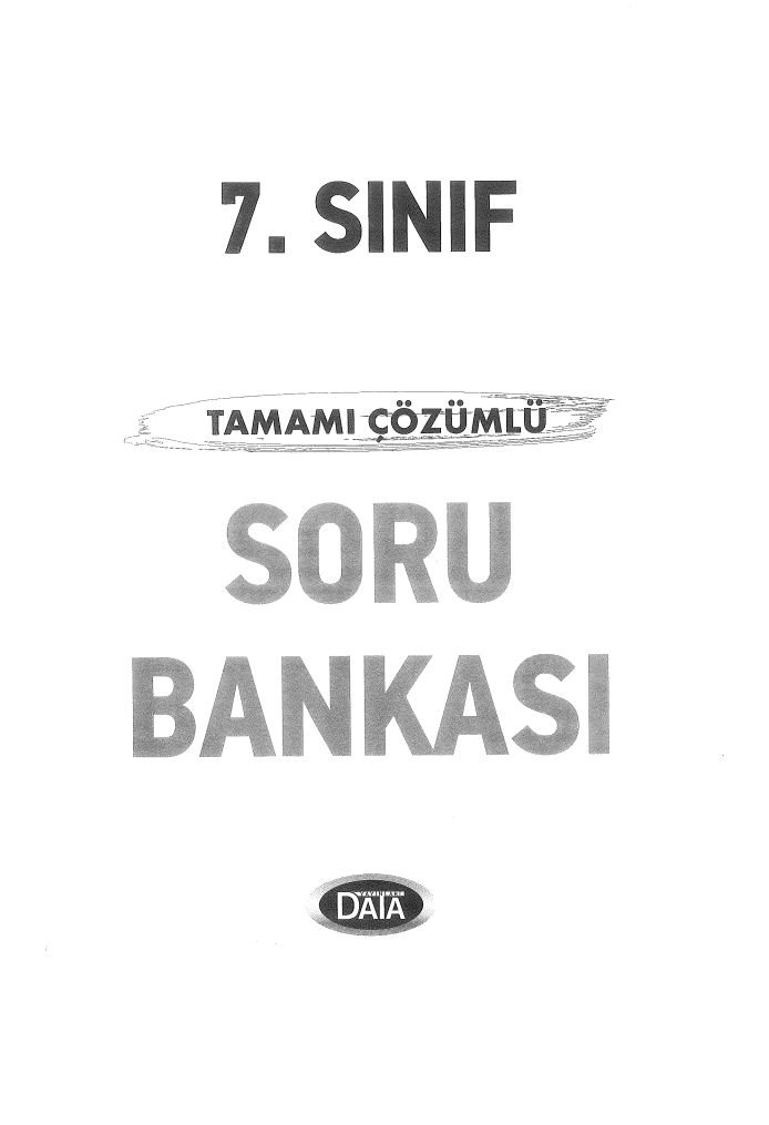 TAMAMI ÇÖZÜMLÜ SORU BANKASI