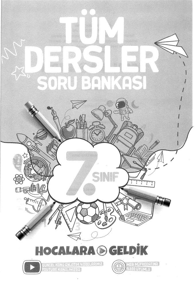 TÜM DERSLSER SORU BANKASI HOCALARA GELDİK