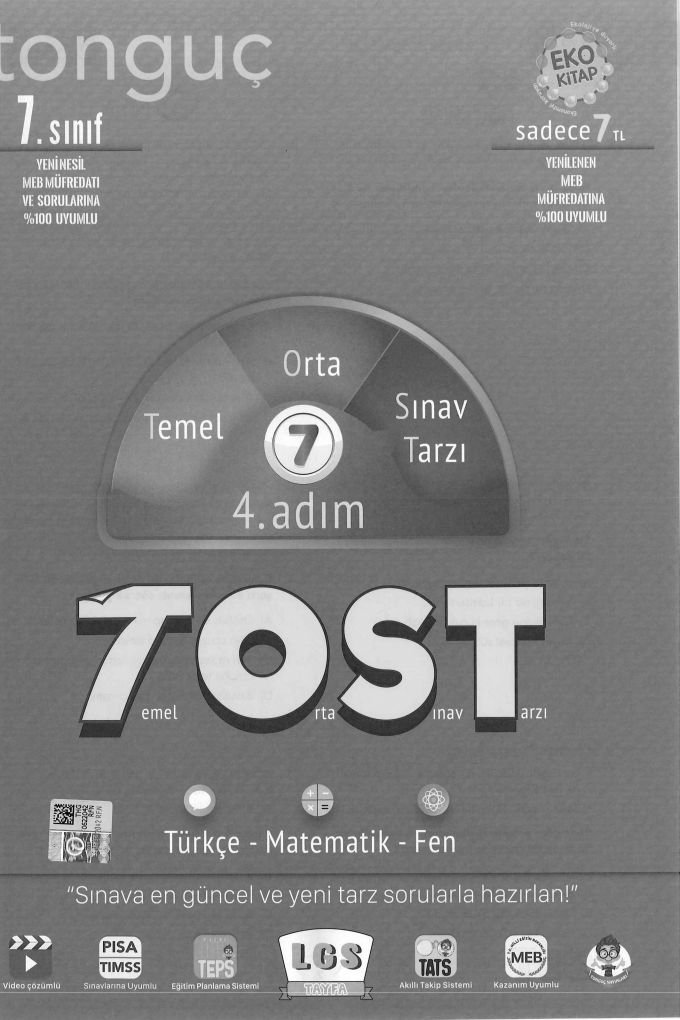 TEMEL ORTA SINAV TARZI 4. ADIM TOST