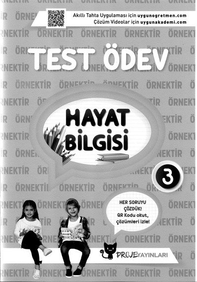 HAYAT BİLGİSİ TEST ÖDEV