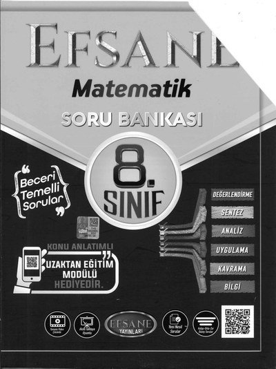 EFSANE MATEMATİK SORU BANKASI Fotokopi.SHOP - Öğrencilerin Marketi!