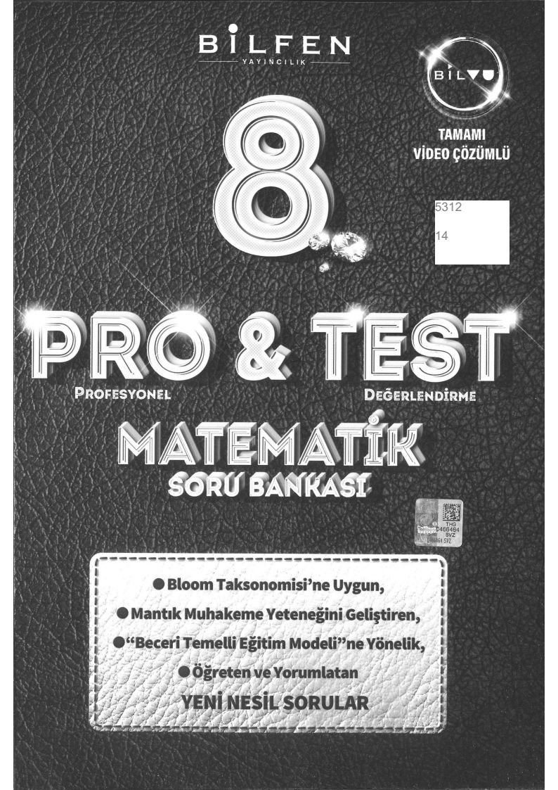 PRO & TEST MATEMATİK SORU BANKASI