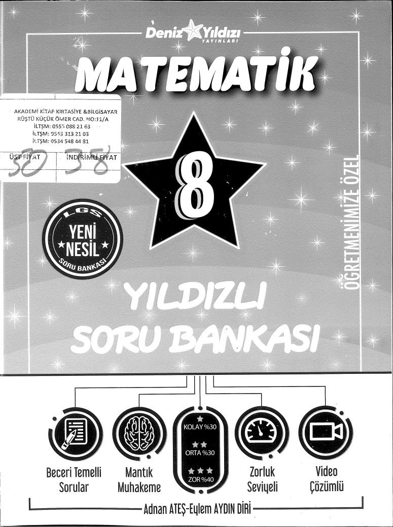 MATEMATİK YILDIZLI SORU BANKASI