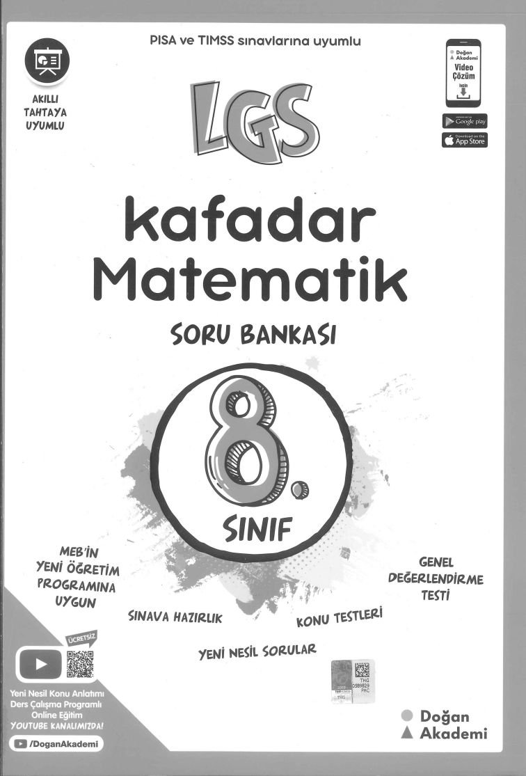 LGS KAFADAR MATEMATİK SORU BANKASI