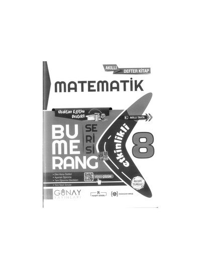 MATEMATİK BUMERANG SERİSİ Fotokopi.SHOP - Öğrencilerin Marketi!
