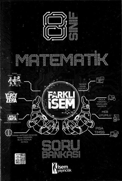 MATEMATİK FARKLI İSEM SORU BANKASI Fotokopi.SHOP - Öğrencilerin Marketi!
