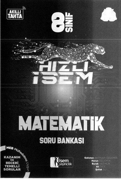HIZLI İSEM MATEMATİK SORU BANKASI Fotokopi.SHOP - Öğrencilerin Marketi!