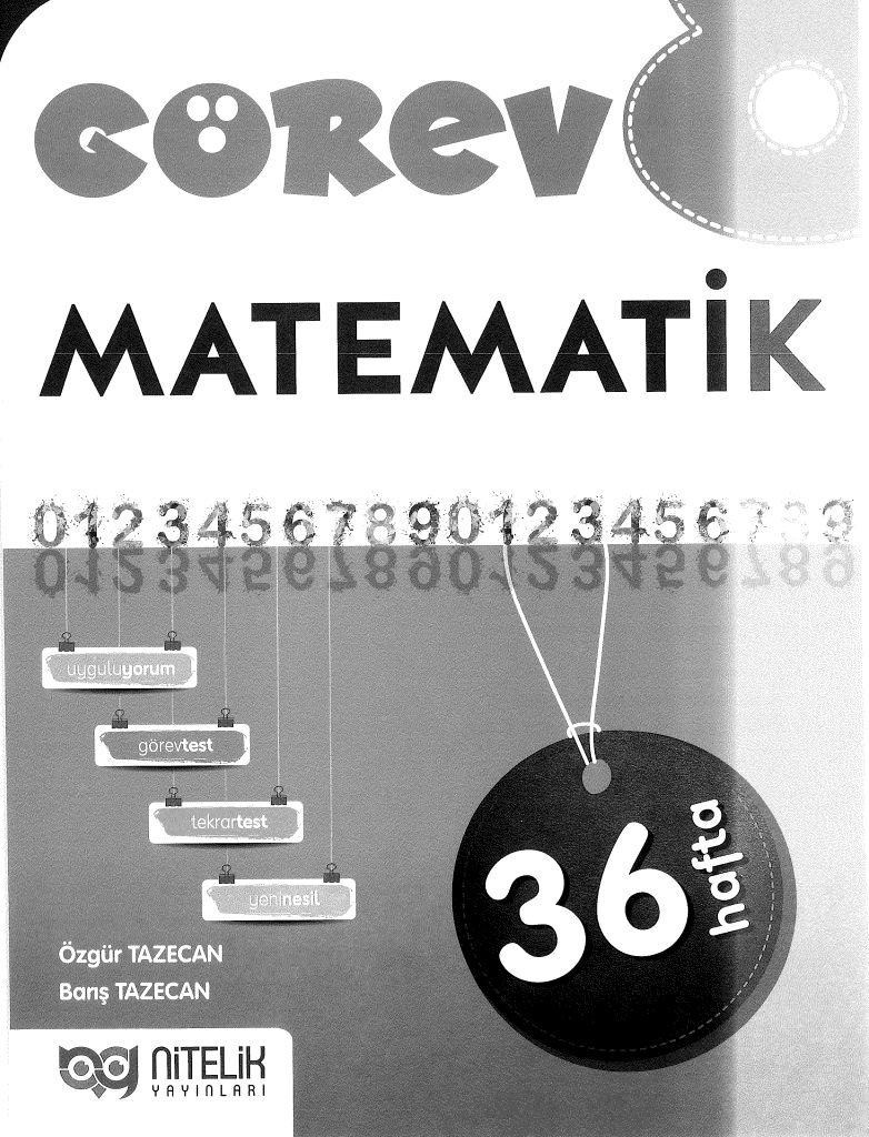 GÖREV MATEMATİK 36 HAFTA