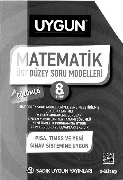 MATEMATİK ÜST DÜZEY SORU MODELLERİ Fotokopi.SHOP - Öğrencilerin Marketi!