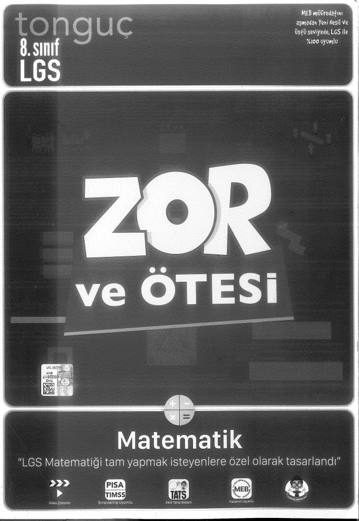 ZOR VE ÖTESİ MATEMATİK