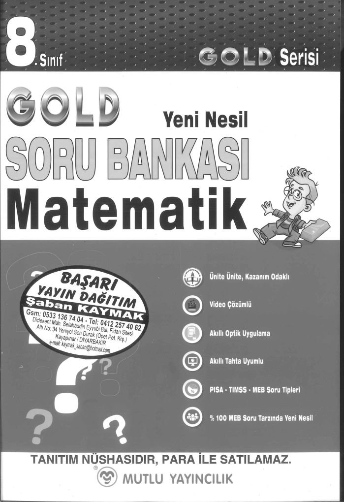 GOLD SORU BANKASI MATEMATİK