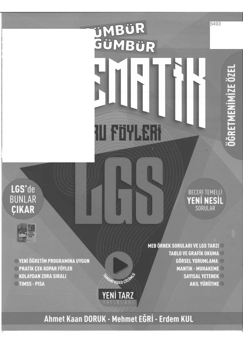 MATEMATİK GÜMBÜR GÜMBÜR SORU FÖYLERİ LGS