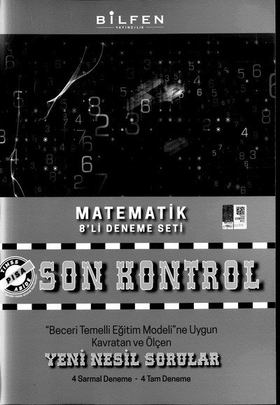 MATEMATİK 8'Lİ DENEME SETİ SON KONTROL Fotokopi.SHOP - Öğrencilerin Marketi!