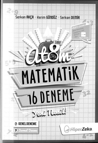 ATOM MATEMATİK 16 DENEME Fotokopi.SHOP - Öğrencilerin Marketi!