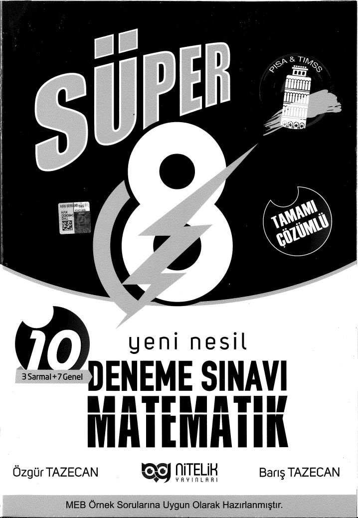 SÜPER YENİ NESİL DENEME SINAVI MATEMATİK