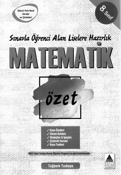 MATEMATİK ÖZET KONU ÖZETLERİ