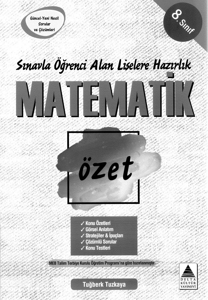 MATEMATİK ÖZET KONU ÖZETLERİ