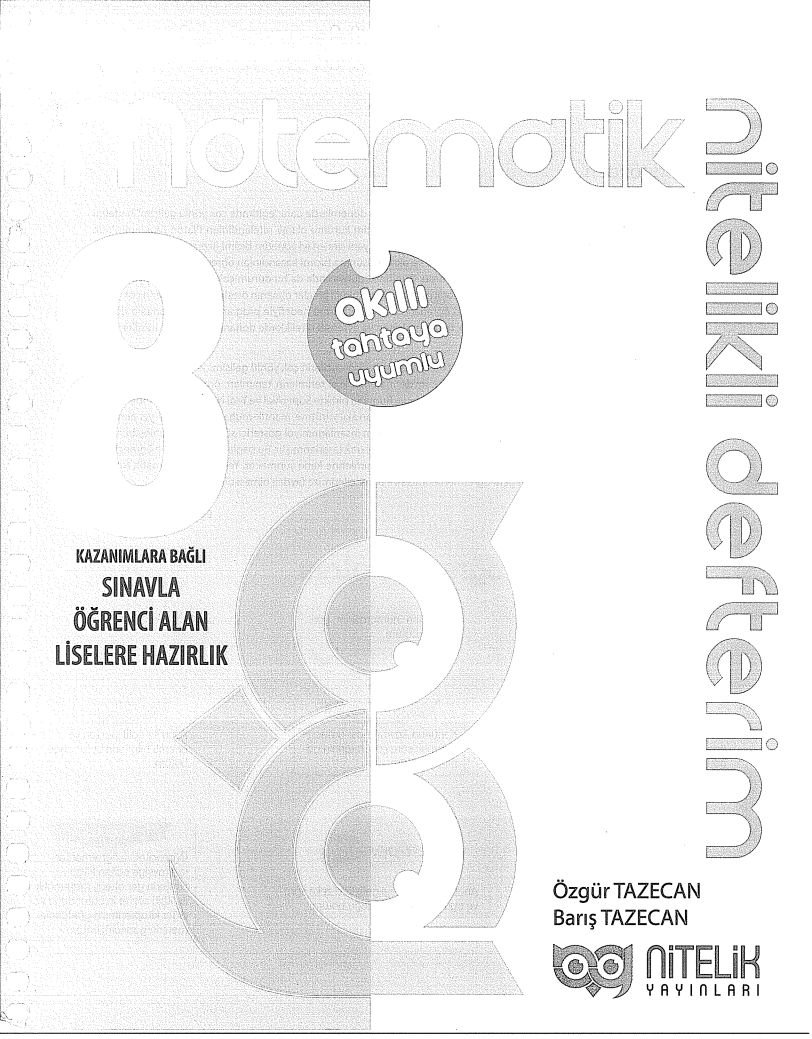 MATEMATİK NİTELİKLİ DEFTERİM