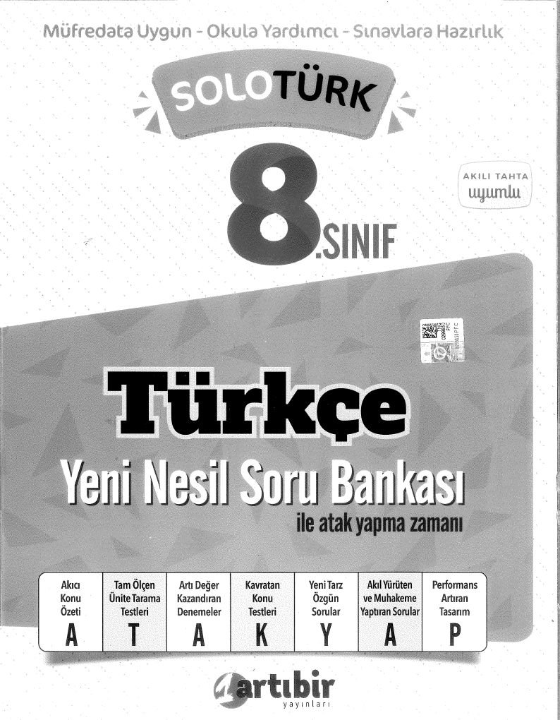 TÜRKÇE YENİ NESİL SORU BANKASI