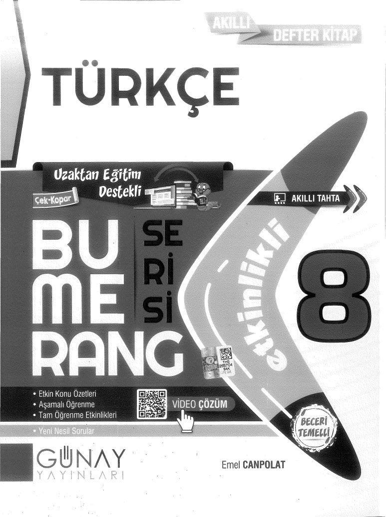 TÜRKÇE BUMERANG SERİSİ