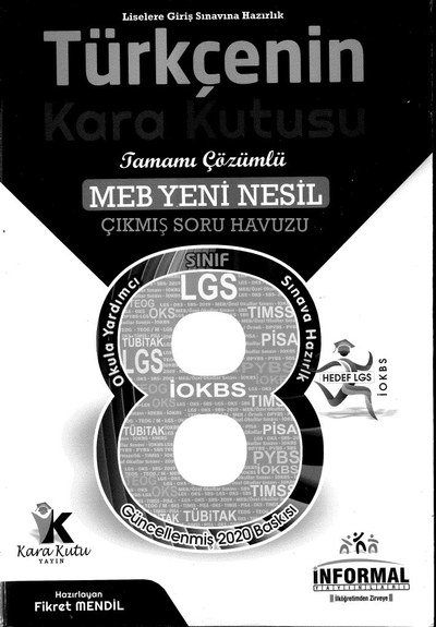 TÜRKÇENİN TAMAMI ÇÖZÜMLÜ MEB YENİ NESİL ÇIKMIŞ SORU HAVUZU