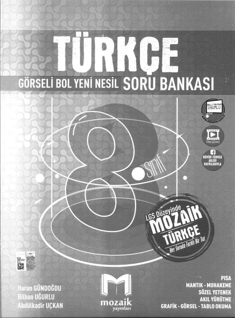 TÜRKÇE GÖRSELİ BOL YENİ NESİL SORU BANKASI