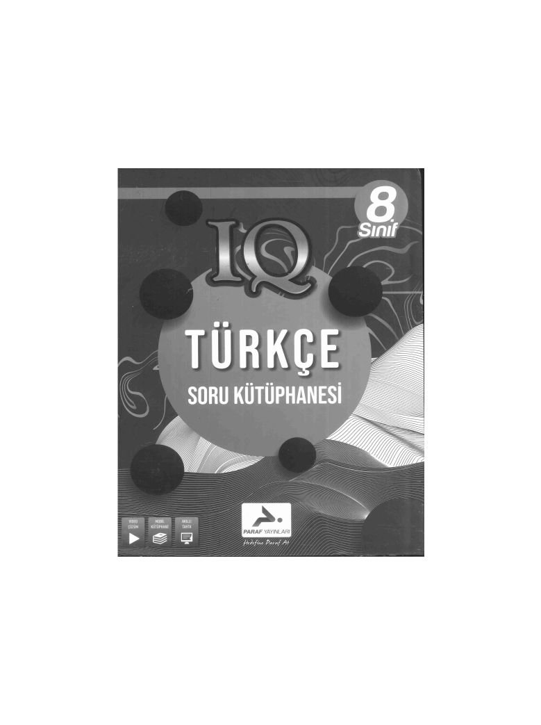 IQ TÜRKÇE SORU KÜTÜPHANESİ
