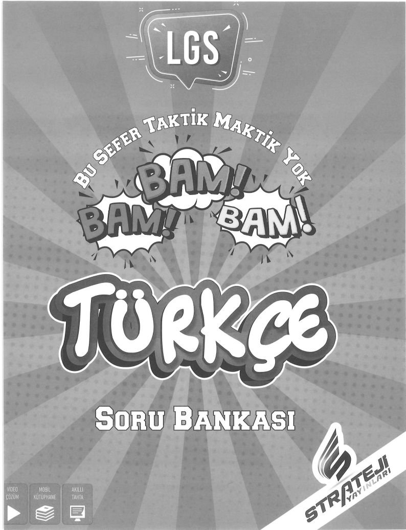 BAM BAM BAM TÜRKÇE SORU BANKASII