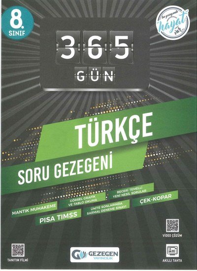 365 GÜN TÜRKÇE SORU GEZEGENİ Fotokopi.SHOP - Öğrencilerin Marketi!