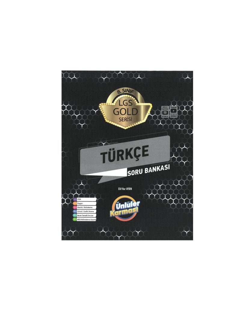 LGS GOLD SERİSİ TÜRKÇE SORU BANKASI