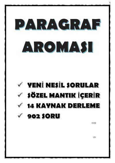 YENİ NESİL SORULAR 14 KAYNAK 902 SORU