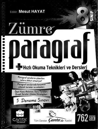 ZÜMRE PARAGRAF 5 DENEME SINAVI
