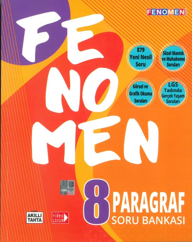 FENOMEN PARAGRAF SORU BANKASI