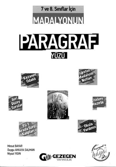 MADALYONUN PARAGRAF YÜZÜ Fotokopi.SHOP - Öğrencilerin Marketi!