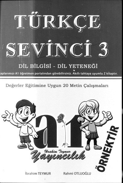 TÜRKÇE SEVİNCİ Fotokopi.SHOP - Öğrencilerin Marketi!