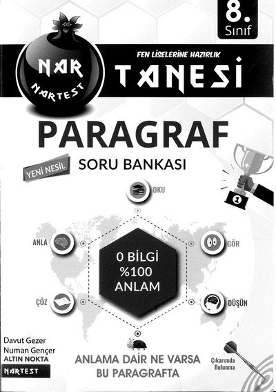 PARAGRAF SORU BANKASI 0 BİLGİ %100 ANLAM