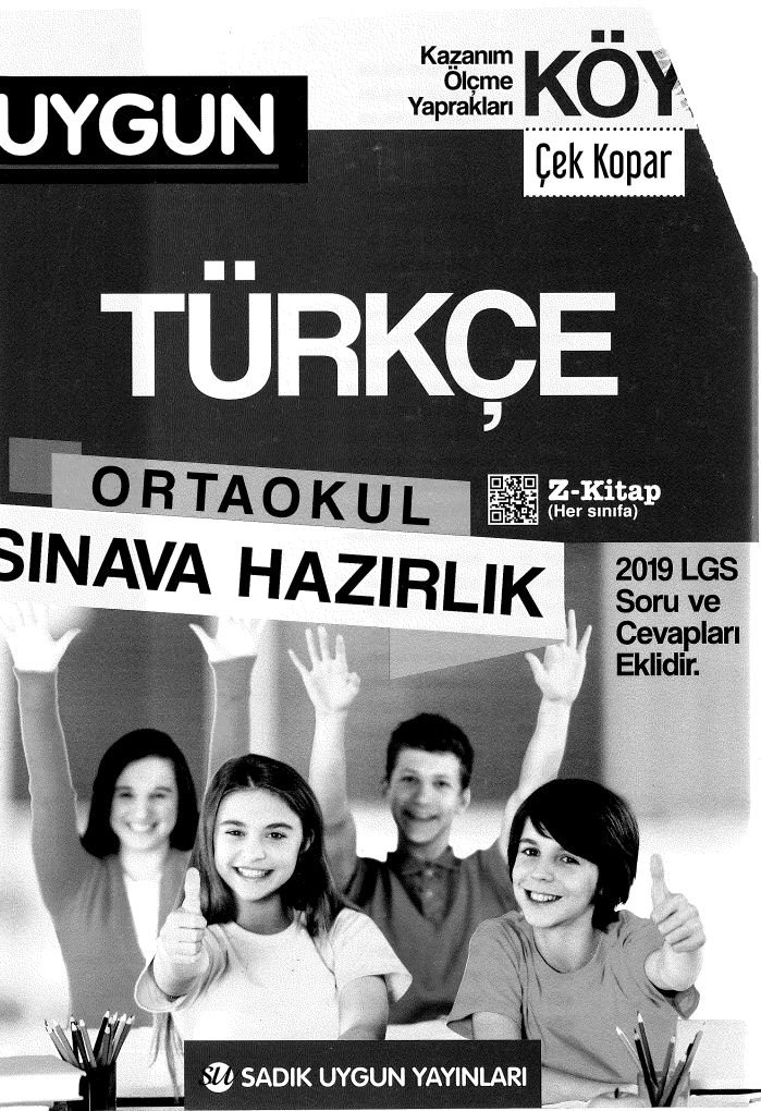 TÜRKÇE ORTAOKUL SINAVA HAZIRLIK LGS SORU VE CEVAPLARI